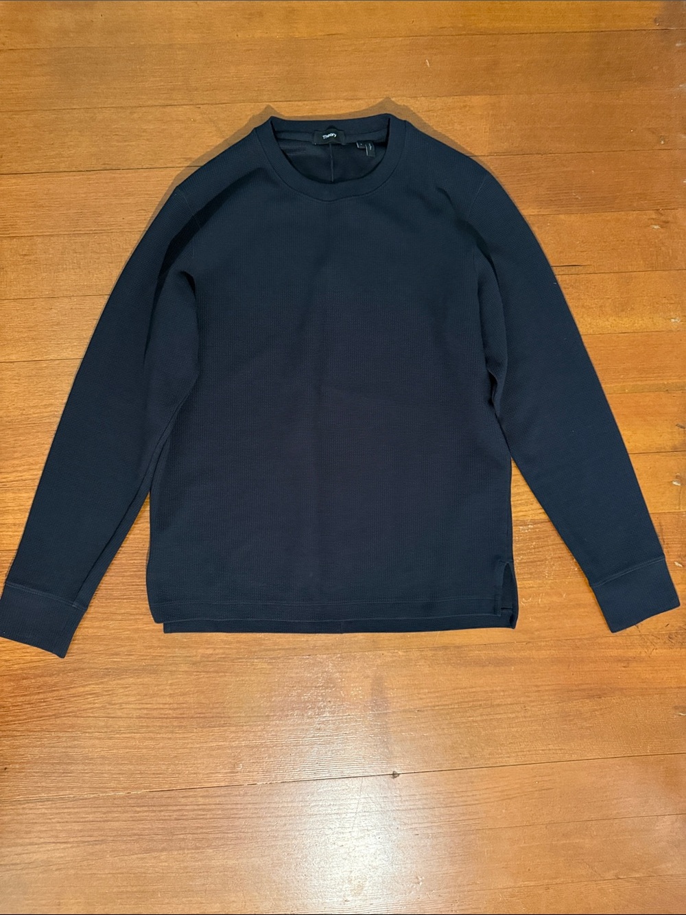 Theory Men's Black Crewneck Sweatshirt